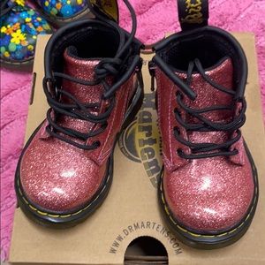 Infant Docs Glitter Pink